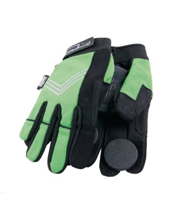 Guantes de protección para Longboard Long Island Slide Green