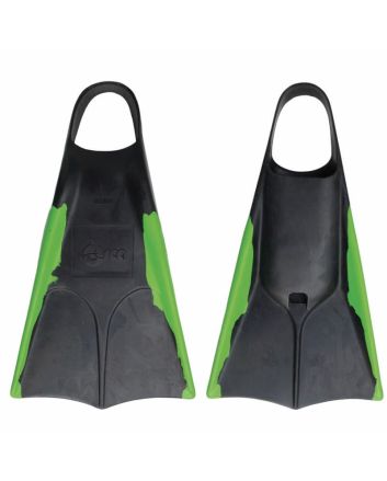 Aletas de Bodyboard Orca Negro-Lima Unisex
