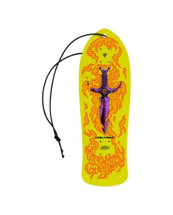 Ambientador de coche Powell Peralta Bones Brigade Series 15 Tommy Guerrero Amarillo con Aroma Piña