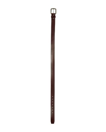 Cinturón de cuero Volcom Bistone marrón para Hombre enrollado