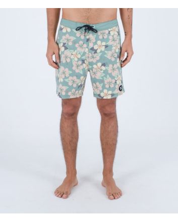 Hombre con Bañador Boardshort Hurley Phantom Naturals Tailgate 18" Cilantro 