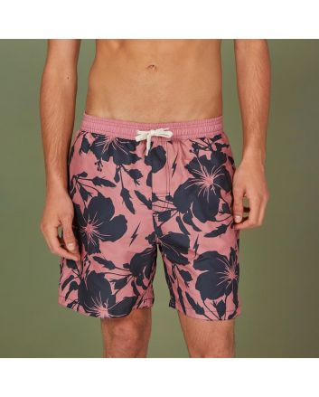 Bañador Boardshort Lightning Bolt Continual Flower 16" rosa floral para hombre