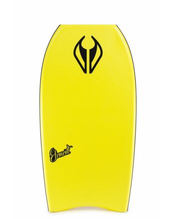 Tabla de Bodyboard NMD Element PE HD amarillo y naranja