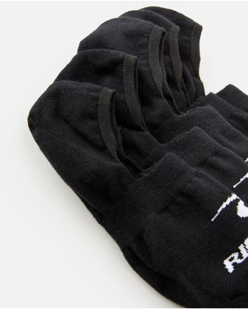 Pack Calcetines invisibles Rip Curl Invisi Sock 5-PK Negros 5 pares para hombre