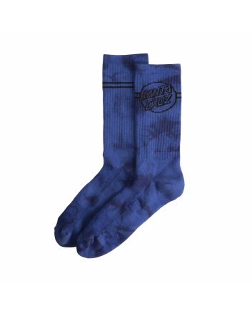 Calcetines Santa Cruz Opus Dot Stripes Azules para hombre