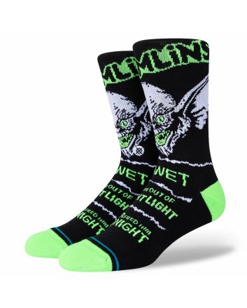 Calcetines Stance Gremlins Bright Light en color negro Talla L Unisex