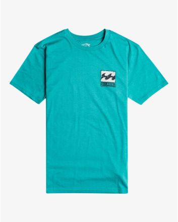 Camiseta de manga corta Billabong Stamp Turquesa para niño 8-16 años
