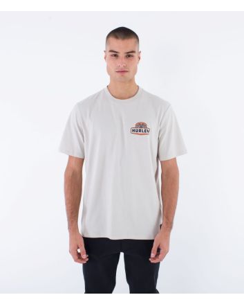 Hombre con Camiseta de manga corta Hurley Everyday Built Bone 