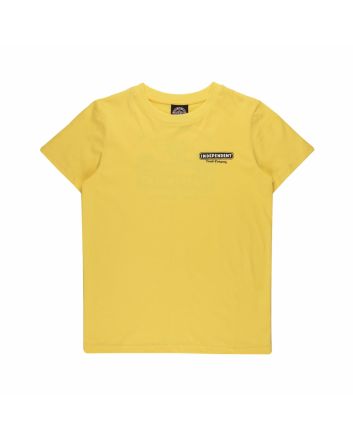 Camiseta de manga corta Independent Youth GFL Truck Co amarilla para niño