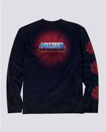 Camiseta de manga larga Element Masters of the Universe He-Man negra para hombre