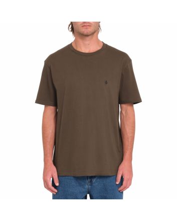 Hombre con camiseta orgánica de manga corta Volcom Stone Blanks Wren 