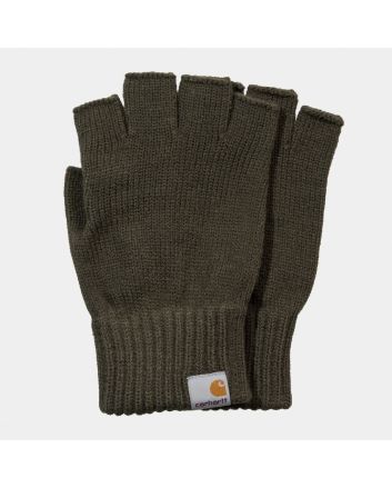 Guantes sin dedos Carhartt WIP Mitten verdes Unisex