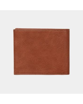 Cartera de piel sintética con doble hoja Carhartt WIP Card Wallet Cognac para hombre