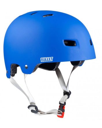 Casco Skateboard Bullet x Santa Cruz Classic Dot azul para adulto