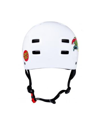 Casco Skateboard Infantil Bullet x Santa Cruz Slasher blanco