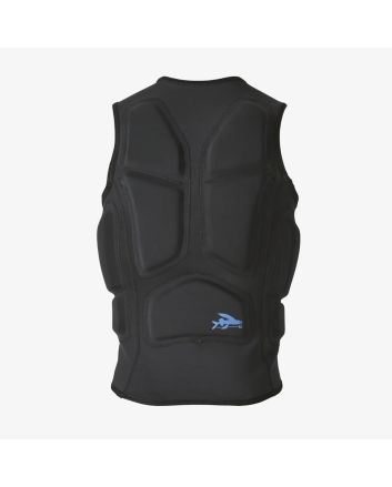 Chaleco de protección contra impactos Patagonia Yulex Impact Wetsuit Vest negro para hombre