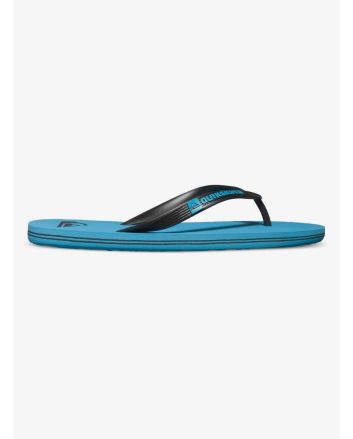Sandalias Quiksilver Molokai azules y negras para hombre