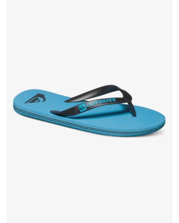 Sandalias Quiksilver Molokai azules y negras para hombre