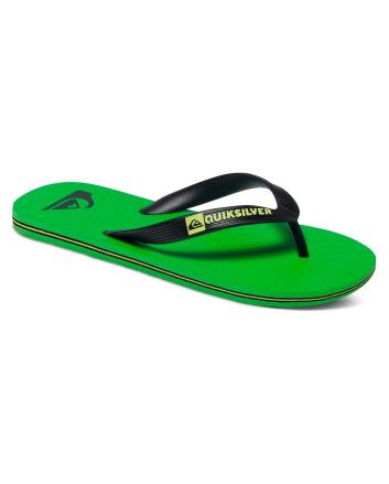 Sandalias Quiksilver Molokai verdes para niño 