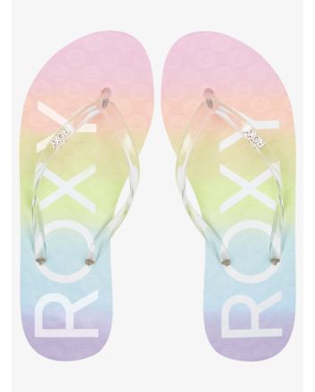 Chanclas de playa Roxy Viva Jelly Rainbow para mujer 
