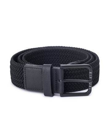 Cinturón Rip Curl Hope Rope negro para hombre
