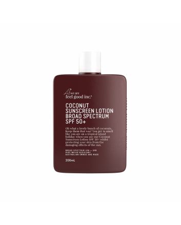 Crema de protección solar We are feel good inc Coconut factor spf 50+ 200ml