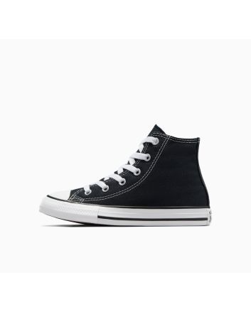 Zapatillas caña alta Converse Chuck Taylor All Star Classic High Top  Negras para niños de 4 a 8 años