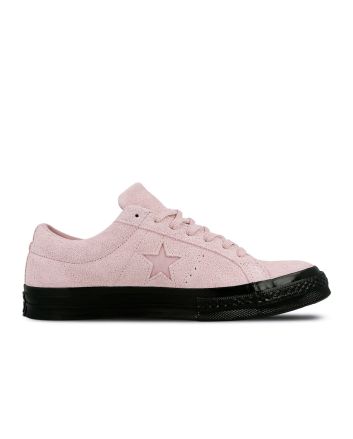 Zapatillas Converse One Star Ox rosas y negras para hombre