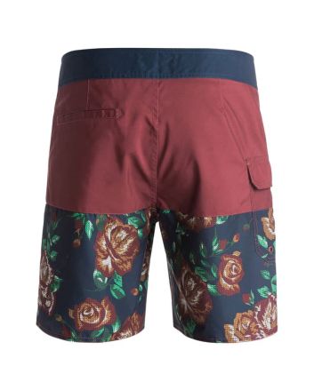 Bañador Boardshort DC Shoes Seasmoke 18" Syrah granate para hombre