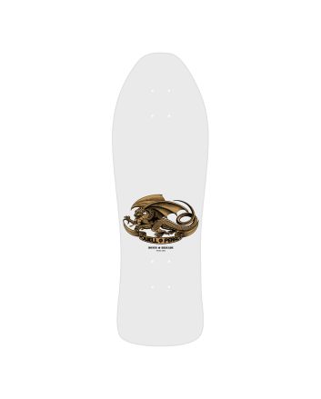 Tabla de Skate Powell Peralta Bones Brigade Series 15 Mike McGill 10" x 30.58" Blanca - Edición Limitada 