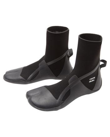 Botas de surf con punta dividida Billabong Absolute 5mm negras
