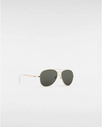 Gafas de sol de aviador Vans Henderson Doradas Unisex