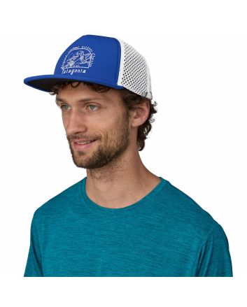Gorra de malla Patagonia Duckbill Trucker Lost and Found Passage Blue Unisex 