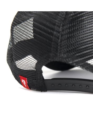 Gorra Trucker Deus Ex Machina Circle Logo negra para hombre