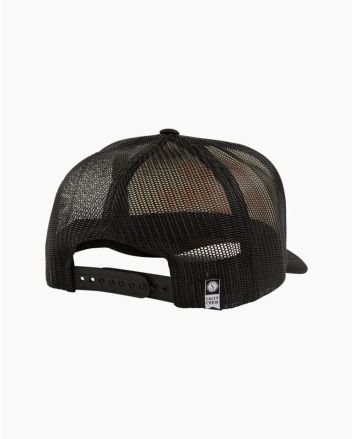 Gorra de malla Salty Crew Stay Glassy Foam Trucker blanca y negra para mujer 
