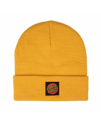 Gorro Santa Cruz Classic Label Beanie amarillo Unisex