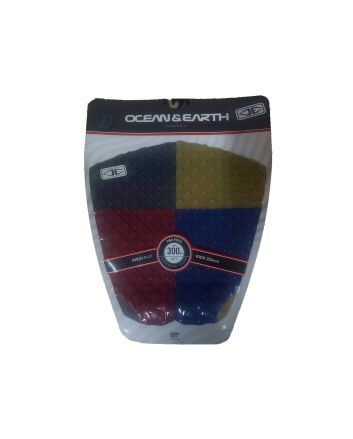 Grip para tabla de surf Ocean & Earth One Two Piece 300mm Tail Pad Multy 2 piezas