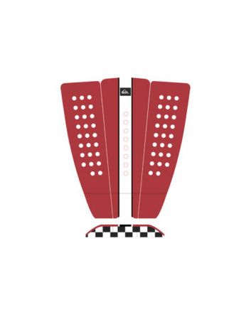 Grip para tabla de surf Quiksilver Triple Rojo - Tail Pad 3 piezas