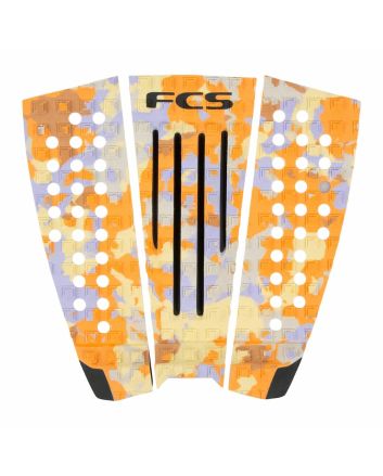 Grip para tabla de surf FCS Julian Wilson Multi Camo-Pastel 3 piezas 