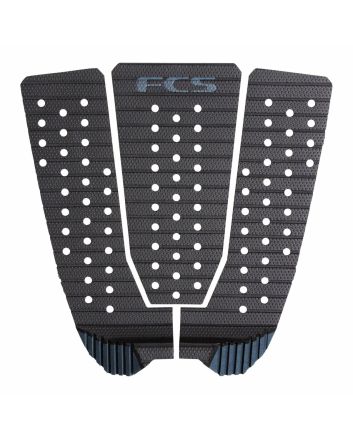 Grip para tabla de surf FCS Kolohe Andino Treadlite Negro-Azul Oscuro Tail Pad 3 piezas