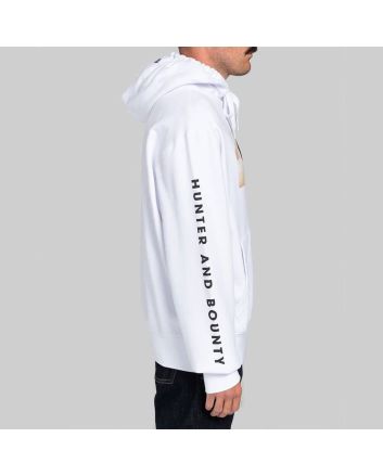 Hombre con sudadera de capucha Element Star Wars The Mandalorian Protect blanca