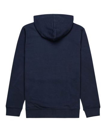 Sudadera con capucha Element Vertical azul marino para chicos de 6 a 16 años