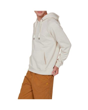 Hombre con Sudadera de capucha Lightning Bolt Landscape Wide Fog