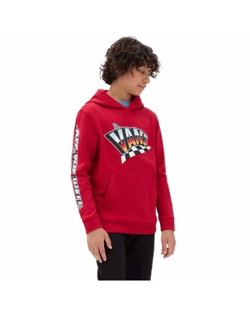 Niño con sudadera de capucha Vans Hole Shot Roja
