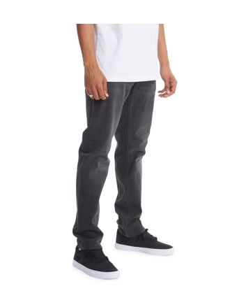 Hombre con Vaquero de corte ajustado DC Shoes Worker Slim Gris Oscuro