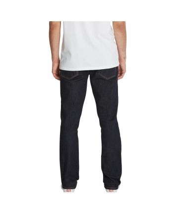 Hombre con pantalón vaquero slim Volcom Vorta Denim Azul Marino Índigo