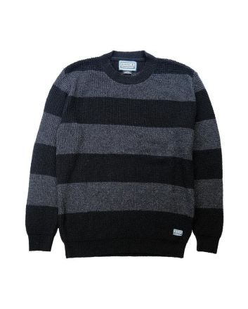 Jersey de invierno Vissla Creators Oaxaca Eco Crew Sweater Negro