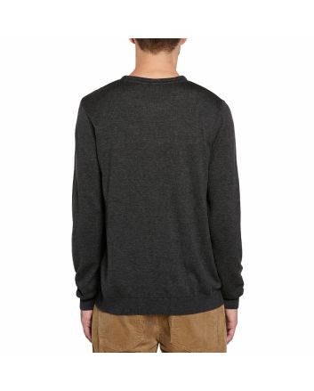 Hombre con Jersey Volcom Uperstand Sweater Negro