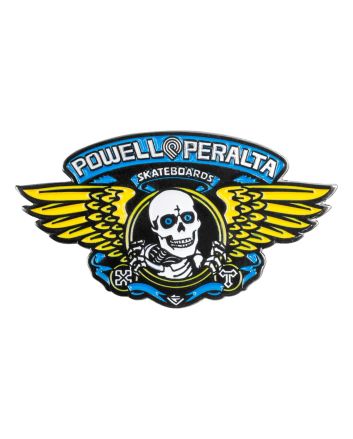 Pin metálico Powell Peralta Winged Ripper Azul Lapel Pin 