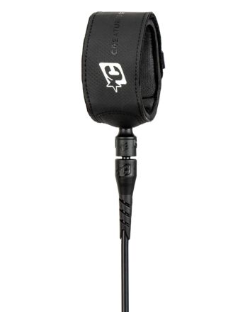 Invento para tabla de surf Creatures Superlite Pro 6' 7mm Leash Negro Plateado